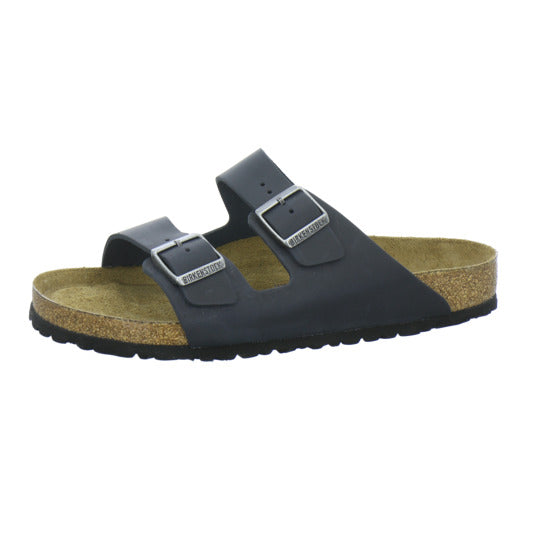 Birkenstock Arizona Herren Pantoletten Schwarz - 360° Ansicht