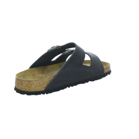 Birkenstock Arizona Herren Pantoletten Schwarz - 360° Ansicht