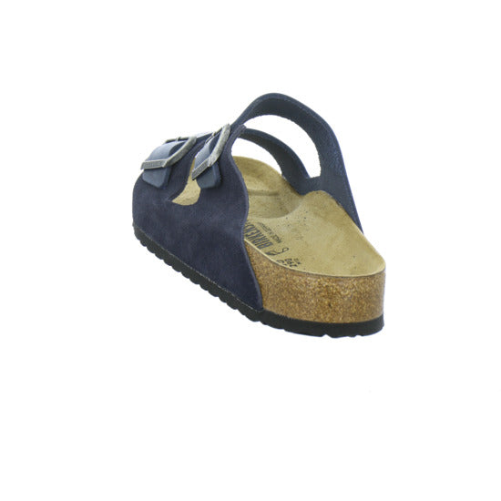 Birkenstock Arizona Herren Pantoletten Dunkelblau - 360° Ansicht