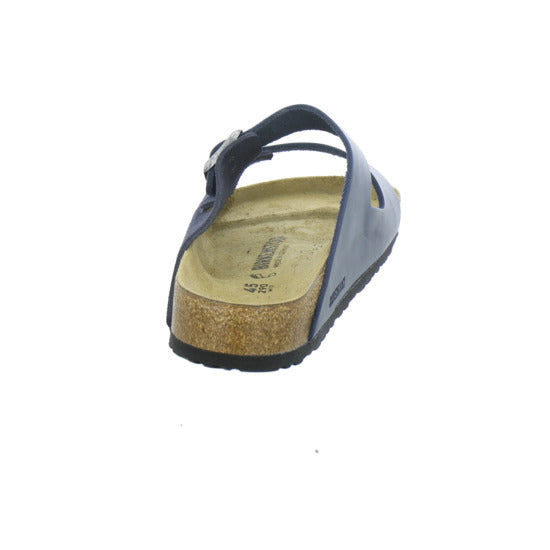 Birkenstock Arizona Herren Pantoletten Dunkelblau - 360° Ansicht
