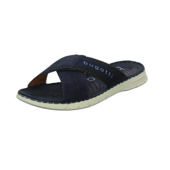 Bugatti Classic Pantoletten Herren Dario Dunkelblau