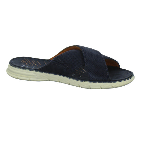 Bugatti Classic Pantoletten Herren Dario Dunkelblau
