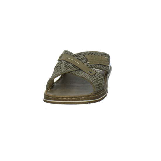 Rieker Herren Pantoletten taupe
