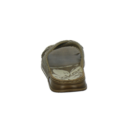 Rieker Herren Pantoletten taupe
