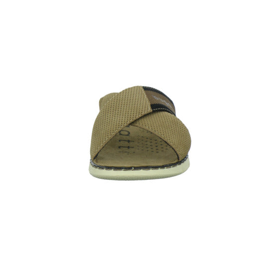 Bugatti Classic Pantoletten Herren Dario taupe