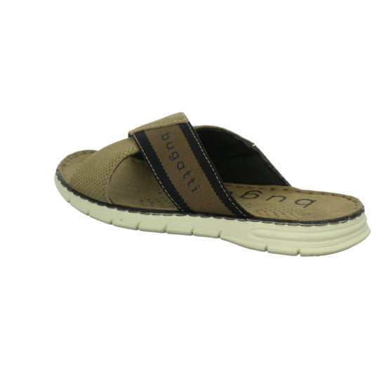 Bugatti Classic Pantoletten Herren Dario taupe