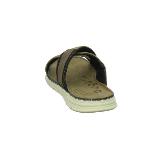 Bugatti Classic Pantoletten Herren Dario taupe