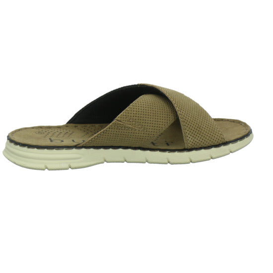 Bugatti Classic Pantoletten Herren Dario taupe