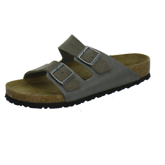 Birkenstock Arizona Herren Pantoletten Anthrazit - 360° Ansicht
