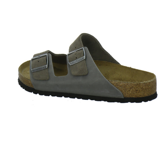 Birkenstock Arizona Herren Pantoletten Anthrazit - 360° Ansicht