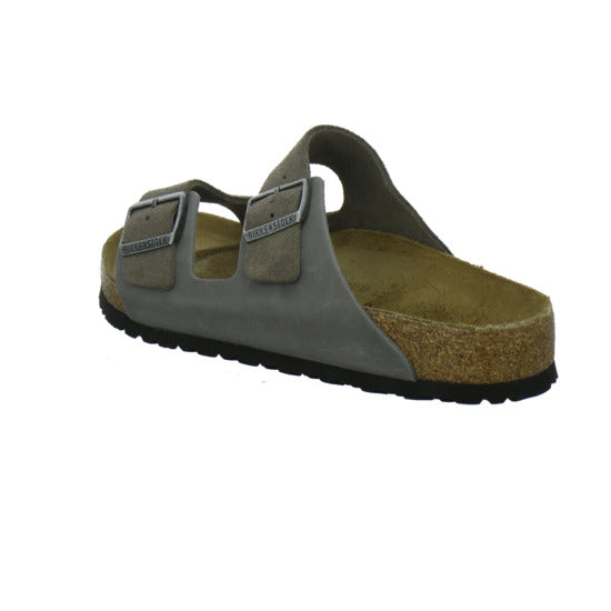 Birkenstock Arizona Herren Pantoletten Anthrazit - 360° Ansicht