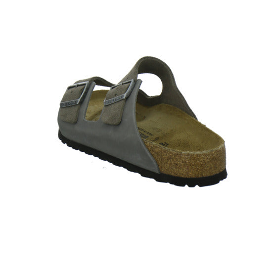 Birkenstock Arizona Herren Pantoletten Anthrazit - 360° Ansicht