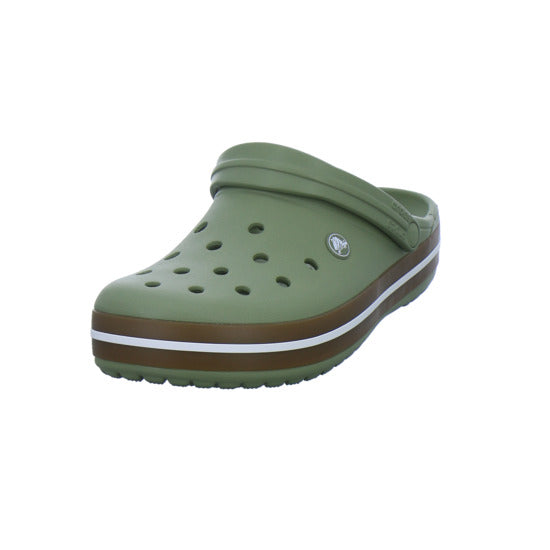 Crocs Pantoletten Herren Crocband oliv