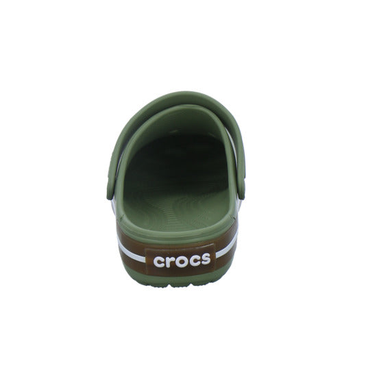 Crocs Pantoletten Herren Crocband oliv