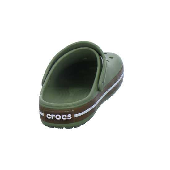 Crocs Pantoletten Herren Crocband oliv
