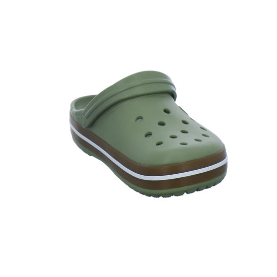 Crocs Pantoletten Herren Crocband oliv