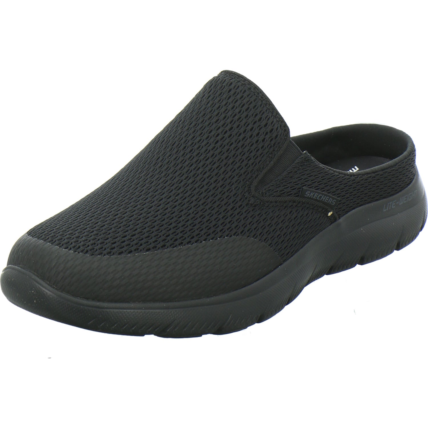 Skechers Herren Pantoletten Schwarz