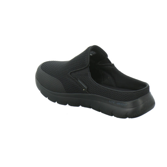 Skechers Herren Pantoletten Schwarz