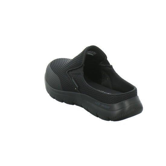 Skechers Herren Pantoletten Schwarz