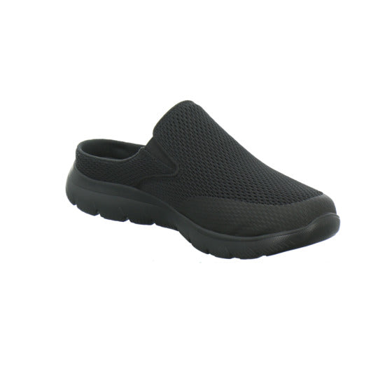 Skechers Herren Pantoletten Schwarz