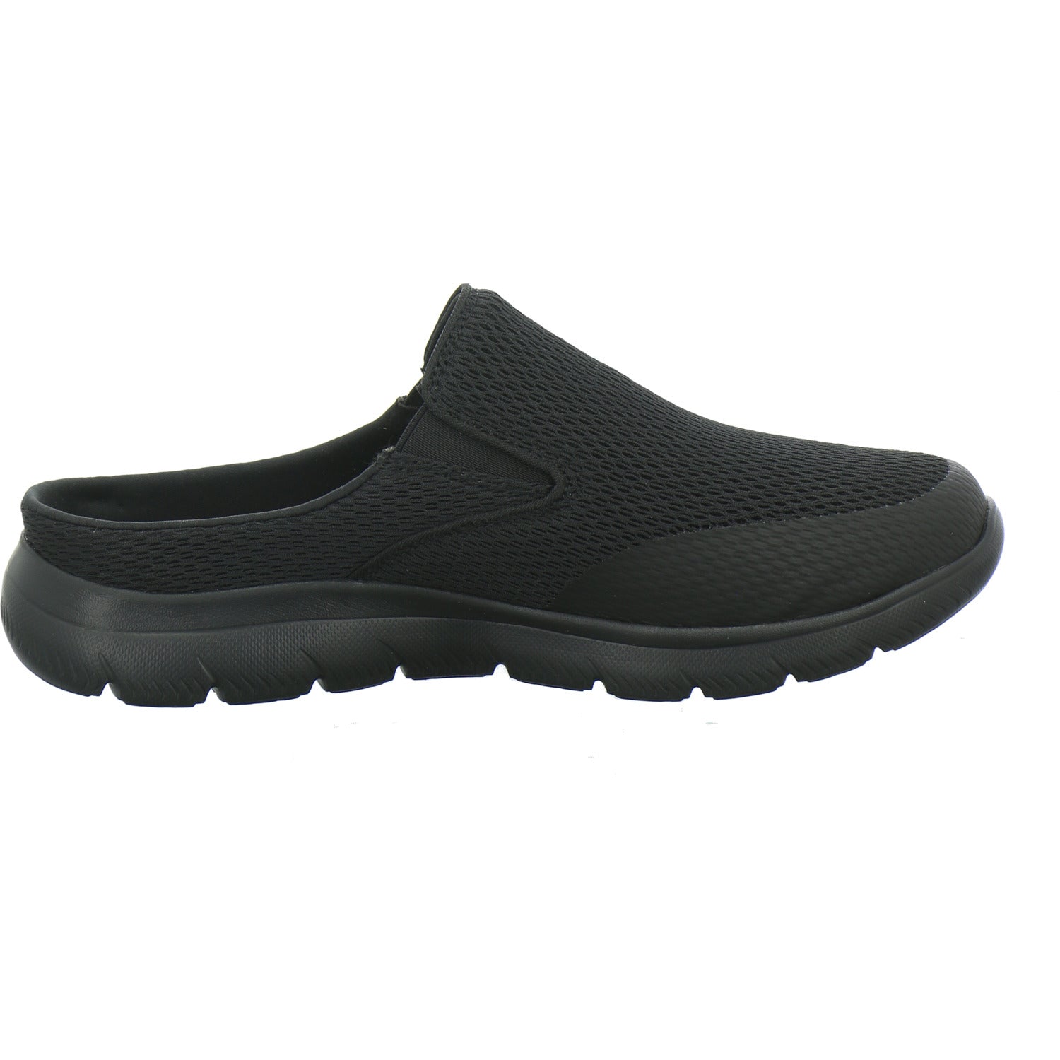 Skechers Herren Pantoletten Schwarz