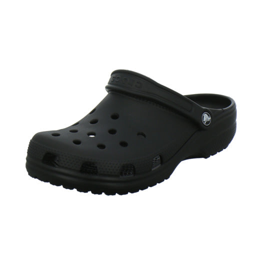 Crocs Classic Clog Herren Pantoletten Schwarz - 360° Ansicht