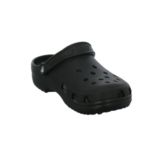 Crocs Classic Clog Herren Pantoletten Schwarz - 360° Ansicht