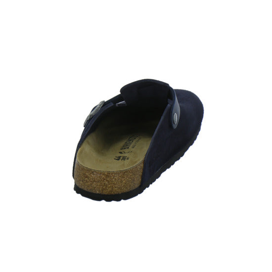 Birkenstock Boston Herren Pantoletten Dunkelblau - 360° Ansicht