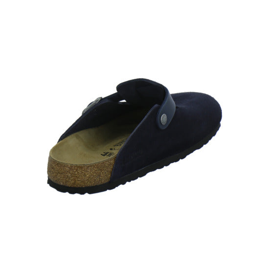 Birkenstock Boston Herren Pantoletten Dunkelblau - 360° Ansicht