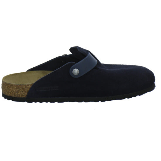 Birkenstock Boston Herren Pantoletten Dunkelblau - 360° Ansicht