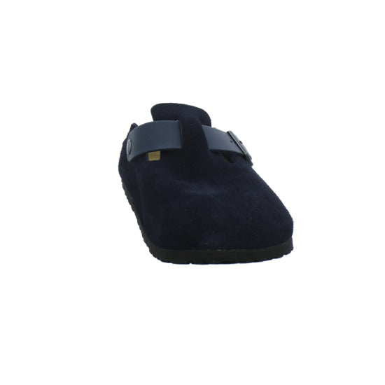 Birkenstock Boston Herren Pantoletten Dunkelblau - 360° Ansicht