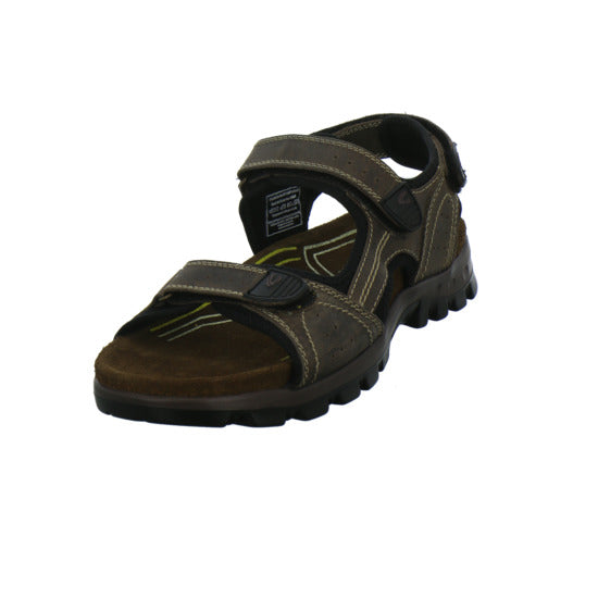 camel active Twist Herren Sandaletten Dunkelbraun