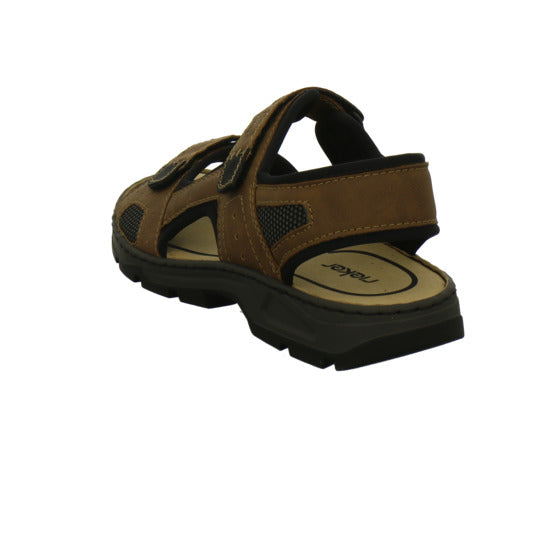 Rieker Herren Sandaletten Dunkelbraun