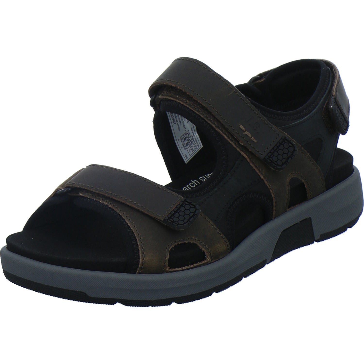Josef Seibel Sandalen Herren Emeric Dunkelbraun