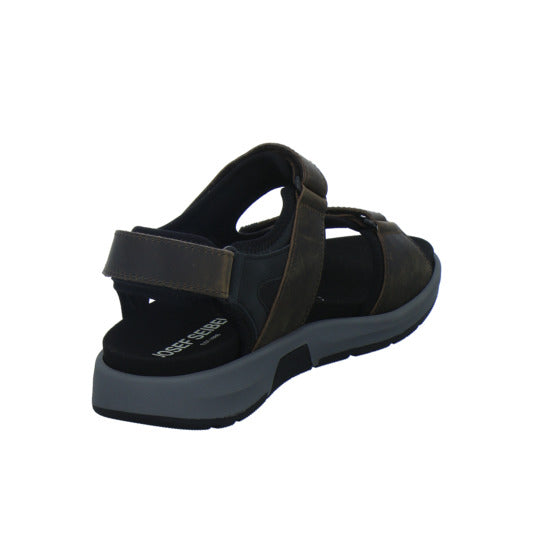 Josef Seibel Sandalen Herren Emeric Dunkelbraun