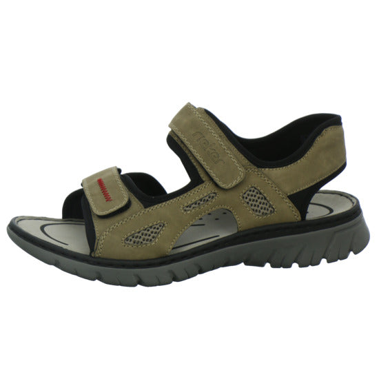 Rieker Sandalen Herren taupe