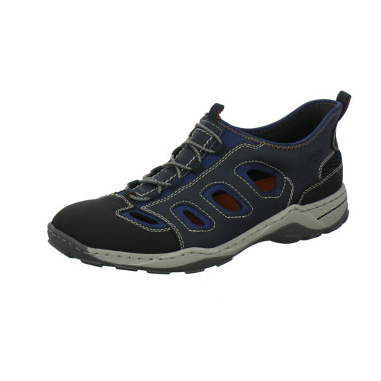 Rieker Slipper Dunkelblau - 360° Ansicht