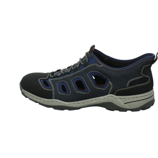 Rieker Slipper Dunkelblau - 360° Ansicht