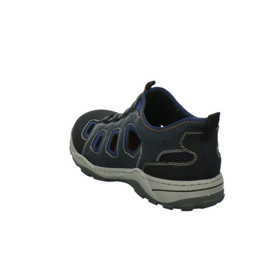 Rieker Slipper Dunkelblau - 360° Ansicht