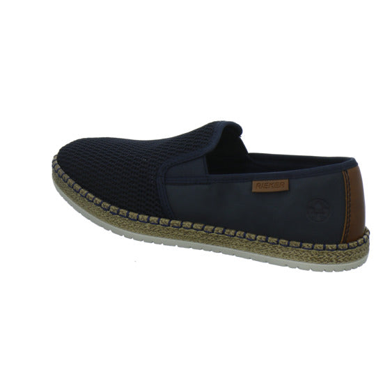 Rieker Slipper Dunkelblau - 360° Ansicht