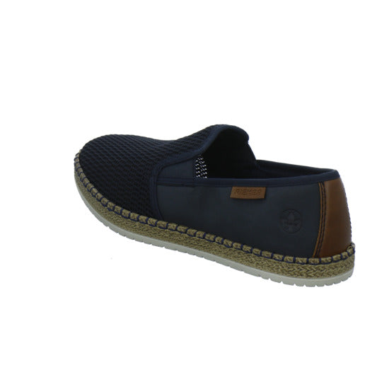 Rieker Slipper Dunkelblau - 360° Ansicht