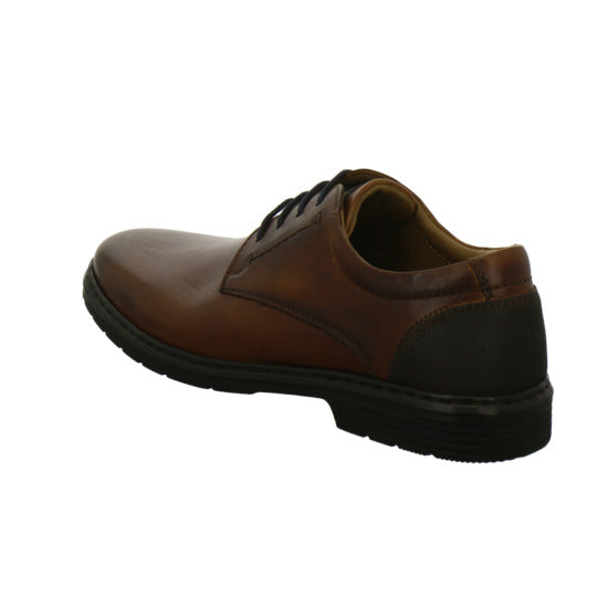 Josef Seibel Alastair 01 Schnürhalbschuhe Mittelbraun - 360° Ansicht