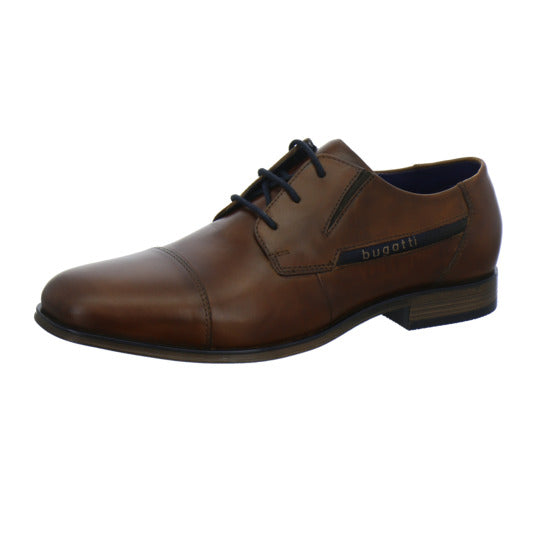 Bugatti Classic Leagro Schnürhalbschuhe Mittelbraun - 360° Ansicht