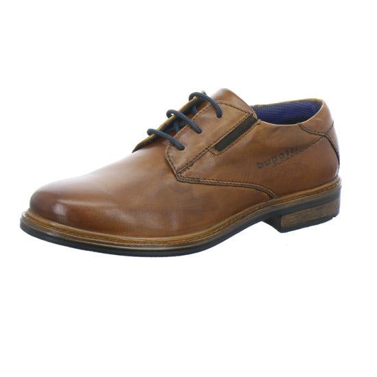 Bugatti Classic Ruggiero Comfort Schnürhalbschuhe Mittelbraun - 360° Ansicht