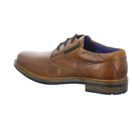 Bugatti Classic Ruggiero Comfort Schnürhalbschuhe Mittelbraun - 360° Ansicht