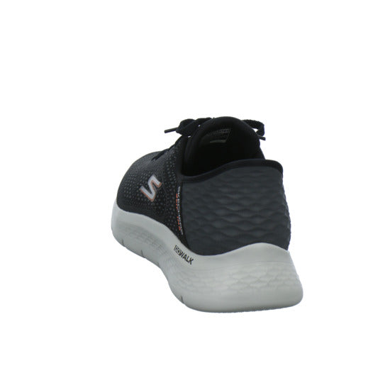 Skechers Go Walk Slip-Ins Schnürhalbschuhe Schwarz - 360° Ansicht