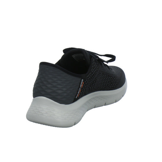Skechers Go Walk Slip-Ins Schnürhalbschuhe Schwarz - 360° Ansicht