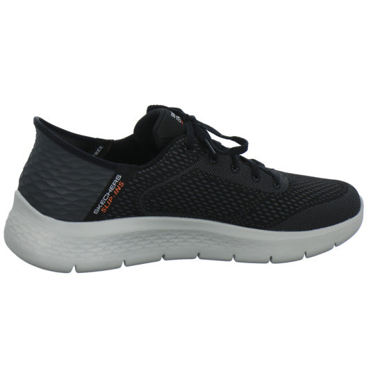 Skechers Go Walk Slip-Ins Schnürhalbschuhe Schwarz - 360° Ansicht