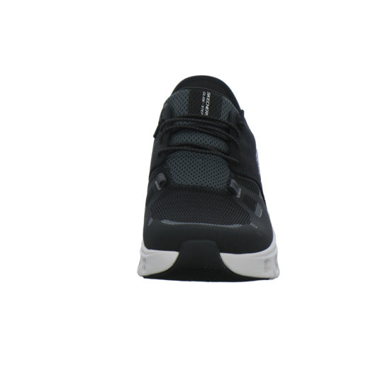 Skechers Glide Step Schnürhalbschuhe Schwarz - 360° Ansicht