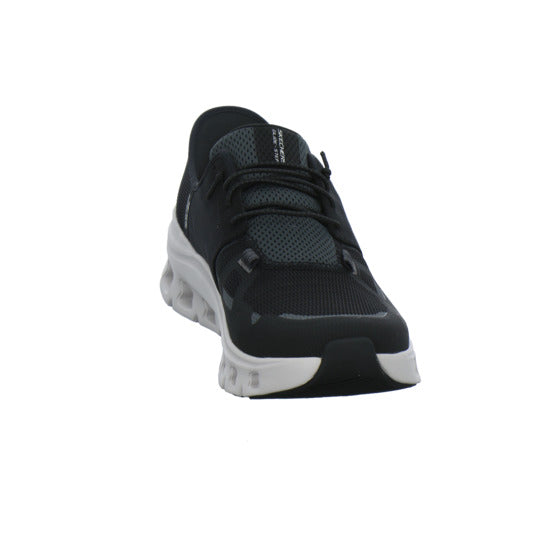Skechers Glide Step Schnürhalbschuhe Schwarz - 360° Ansicht